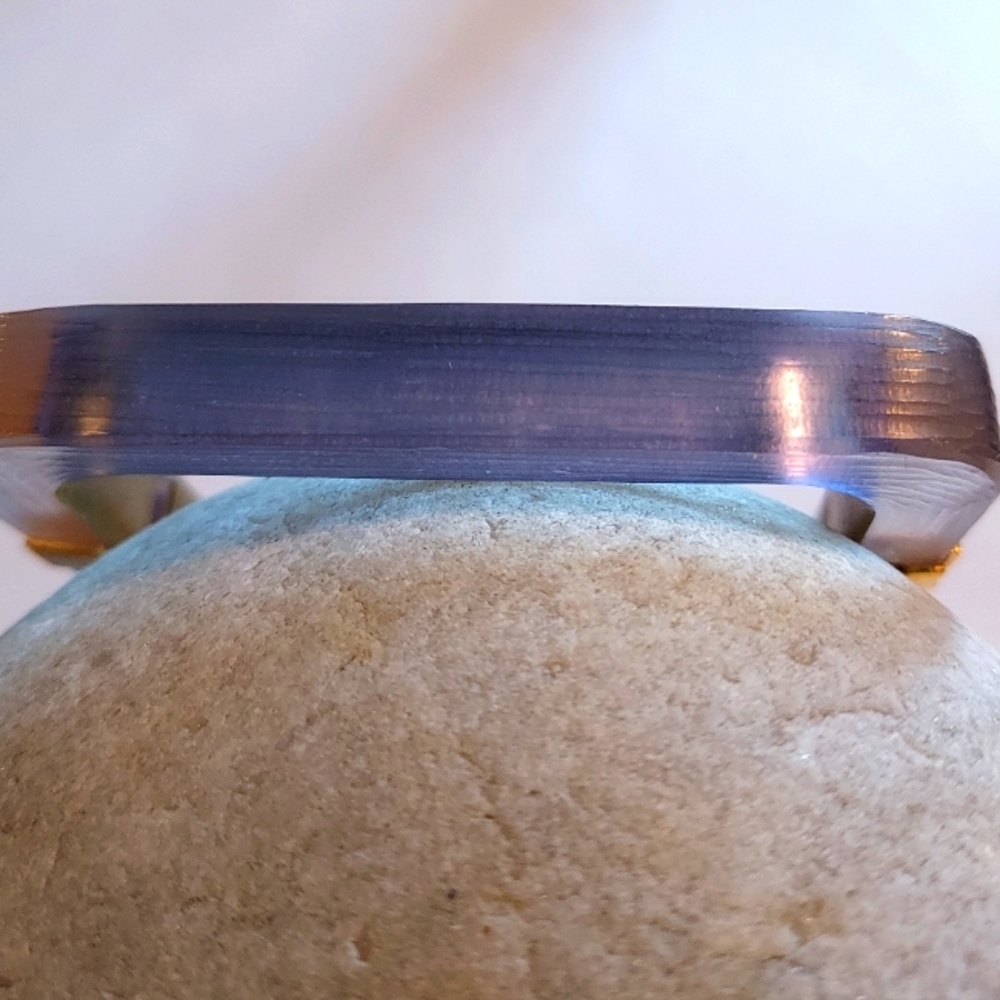 Alexis Bittar square light purple bracelet
